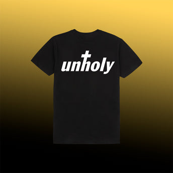 Black Unholy T-Shirt Back
