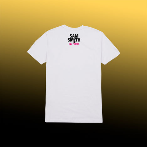 Sam Smith x Kim Petras - White Unholy T-Shirt Back